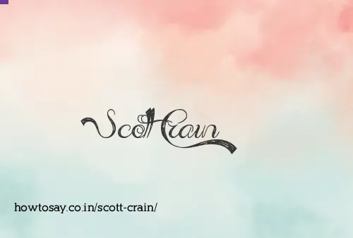 Scott Crain