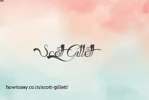 Scott Gillett