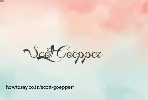Scott Goepper