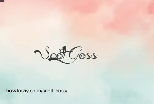 Scott Goss