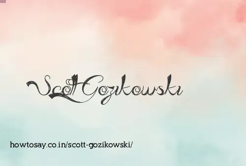 Scott Gozikowski
