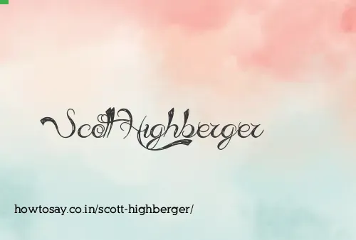 Scott Highberger