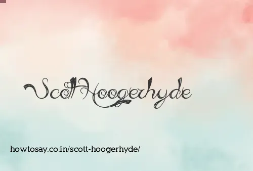 Scott Hoogerhyde
