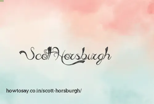 Scott Horsburgh