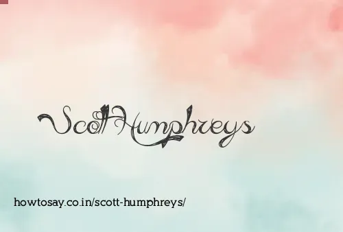 Scott Humphreys