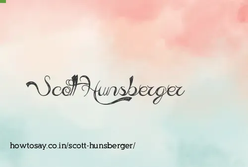 Scott Hunsberger