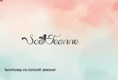 Scott Jeanne