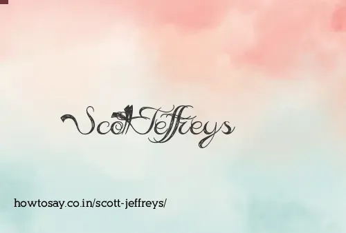 Scott Jeffreys