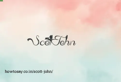 Scott John