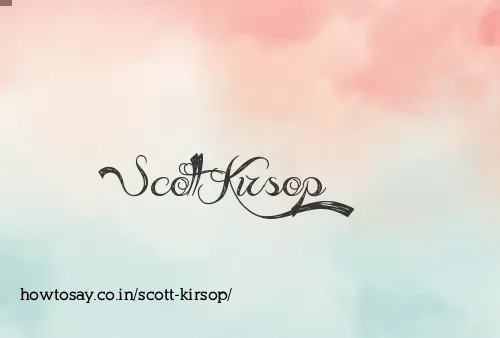Scott Kirsop