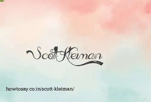 Scott Kleiman