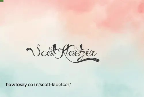 Scott Kloetzer