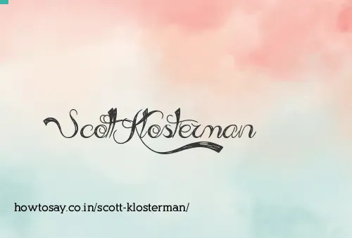 Scott Klosterman