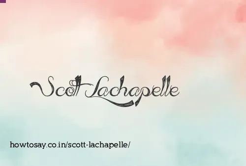 Scott Lachapelle
