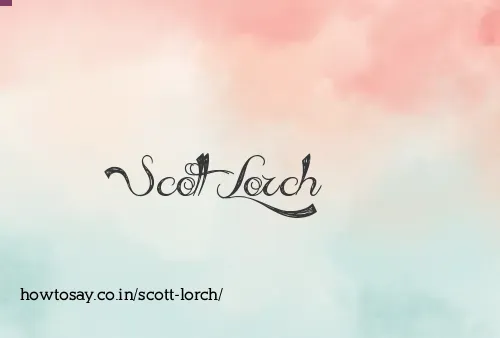 Scott Lorch
