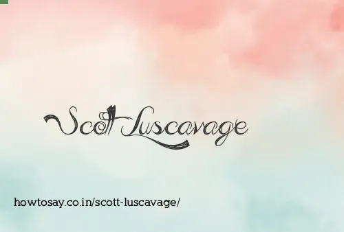 Scott Luscavage