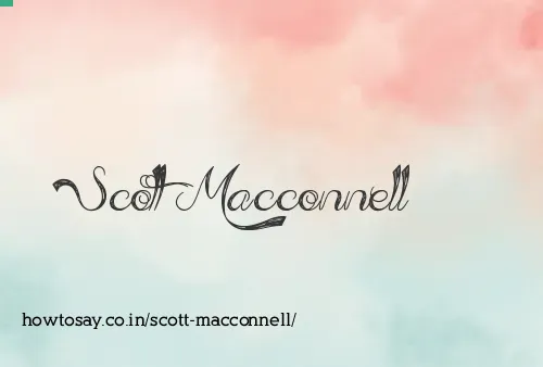 Scott Macconnell