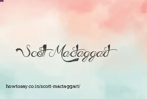 Scott Mactaggart