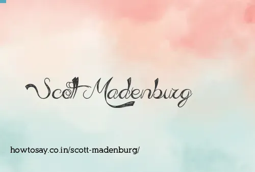 Scott Madenburg