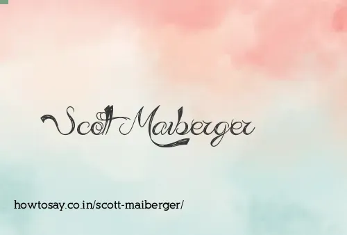 Scott Maiberger