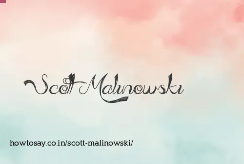 Scott Malinowski