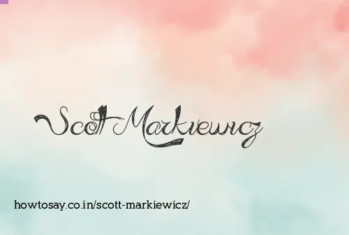 Scott Markiewicz