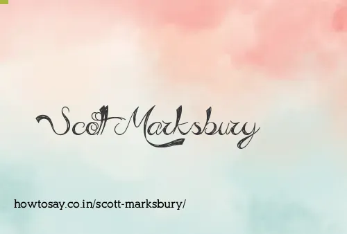 Scott Marksbury