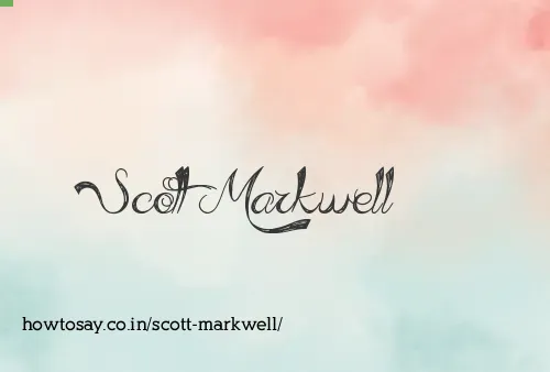 Scott Markwell