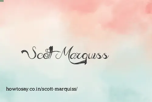 Scott Marquiss