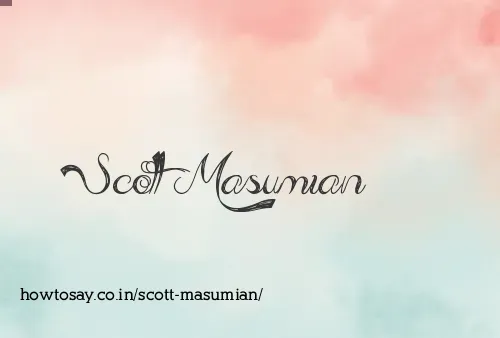 Scott Masumian