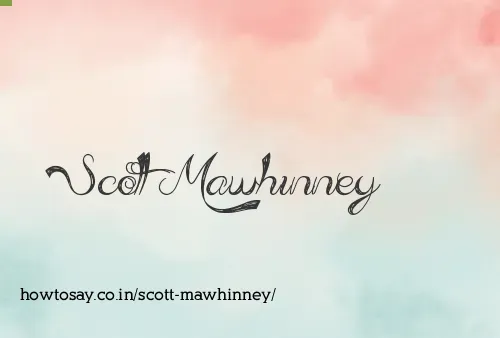 Scott Mawhinney