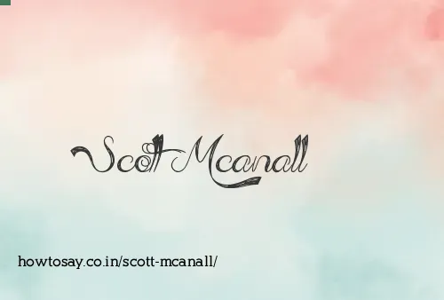 Scott Mcanall