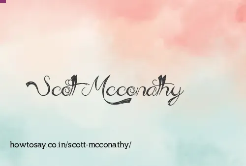 Scott Mcconathy