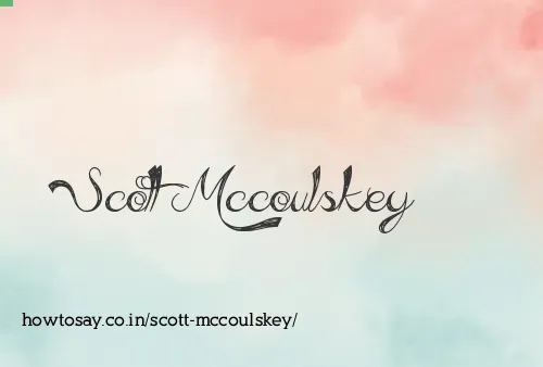 Scott Mccoulskey
