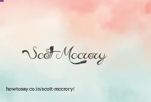 Scott Mccrory