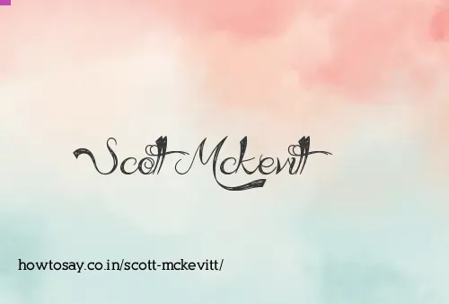 Scott Mckevitt