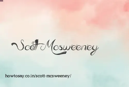 Scott Mcsweeney