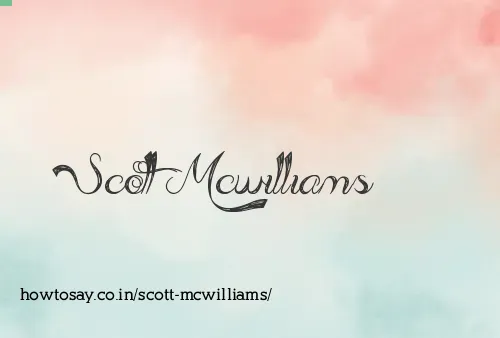 Scott Mcwilliams