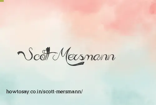 Scott Mersmann