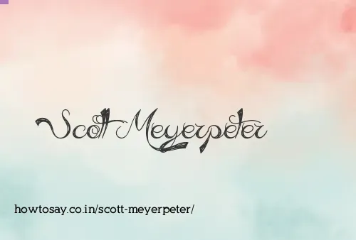Scott Meyerpeter