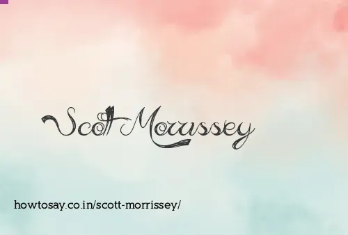 Scott Morrissey