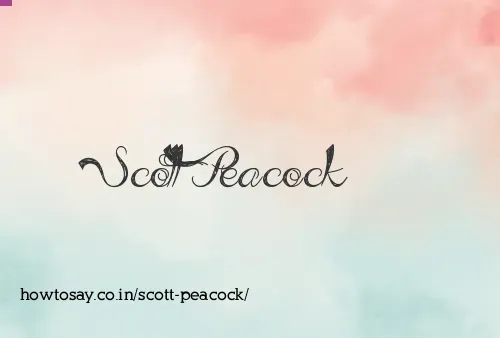 Scott Peacock