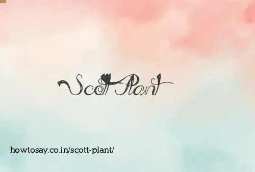 Scott Plant