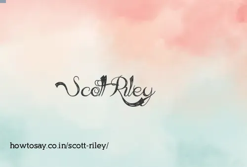 Scott Riley