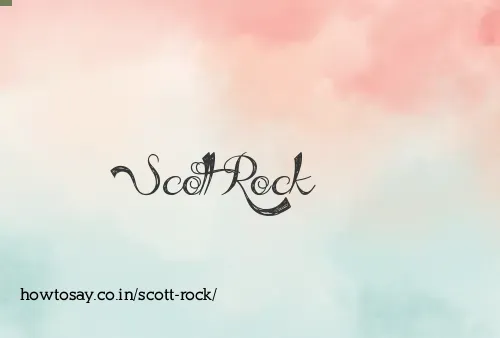 Scott Rock