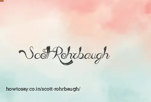 Scott Rohrbaugh