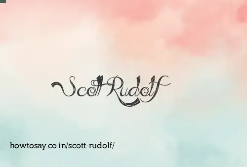 Scott Rudolf