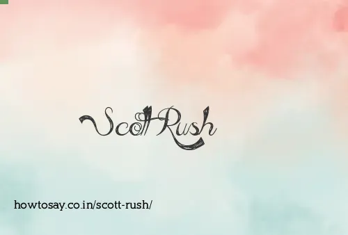 Scott Rush