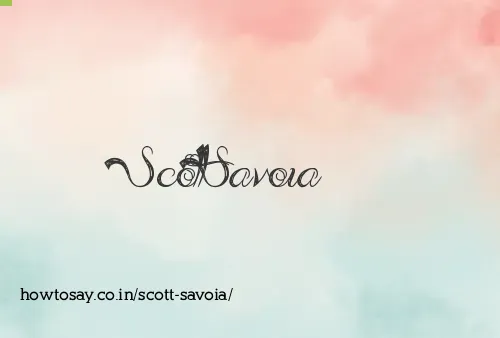 Scott Savoia