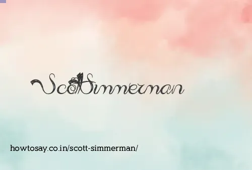 Scott Simmerman